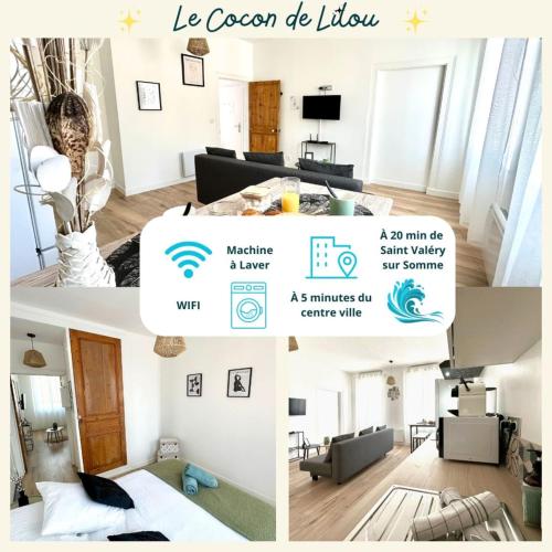 Le Cocon de Lilou -Moderne-Wifi- 5min du centre - Location saisonnière - Abbeville