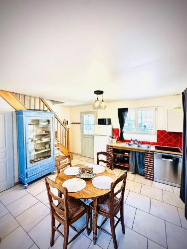 virtuve, Coté Baie-Plage à 15min-Dog friendly-Parking clos (Cote Baie-Plage a 15min-Dog friendly-Parking clos) in Villers-sur-Authie