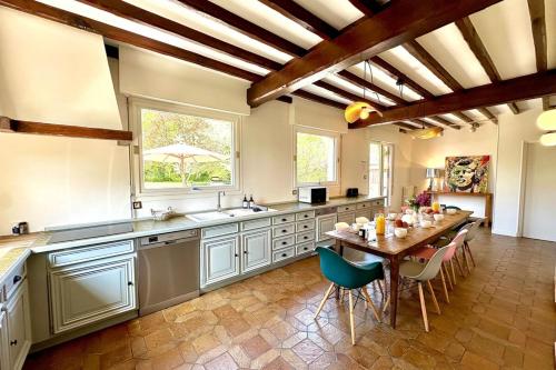 virtuve, La Villa Dorange in Sailly-Flibeaucourt