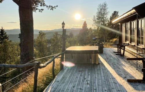 Viesnīcas āriene, Stunning Home In Austbygda With Wifi in Austbygd