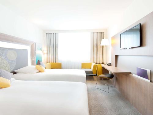 客房, 羅茲中心諾富特酒店 (Novotel Lodz Centrum Hotel) in 羅茲