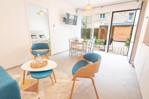 Appartement T2 Premium avec Terrasse, Gare TGV par Groom - Location saisonnière - Lorient