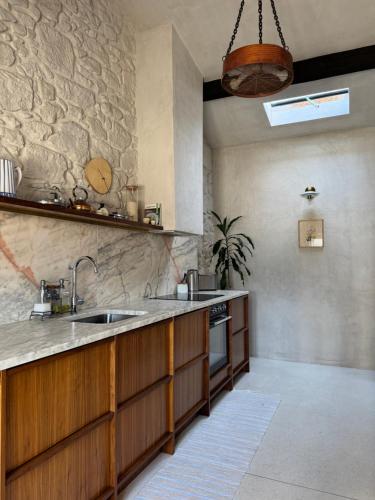 ห้องครัว, As Casinhas, Slow Living in Minho Quinta in ลาเญส