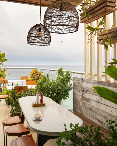 ห้องอาหาร, โรงแรมแอมเบอร์ บีช แอท ฮูลฮูมาเล (Amber Beach Hotel at Hulhumale) in มาเลซิตี้ แอนด์ แอร์พอร์ต