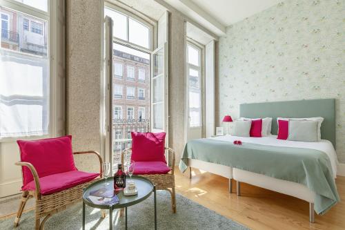 Charming Balcony Apartment in Historic Ribeira - Inside Porto Apartments Mouzinho, Porto