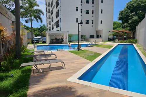 Arte Studios - Flats decorados, wifi, estacionamento, piscina, academia - Rio De Janeiro