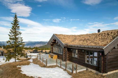 Vista exterior, Luxurious Log Cabin At Mostertoppen in Oyer