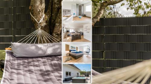 Kleeoase - Luxus Apartment- Jacuzzi - Dachterrasse - Kochinsel - kostenlose Parkplätze - See in 10 min