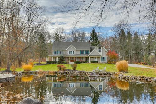 Pond and Gazebo Expansive Hudson Valley Escape! in Goshen