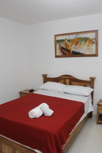 1 double bed