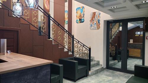 Shared lounge/TV area, Imran Hotel Navoiy in Navoi