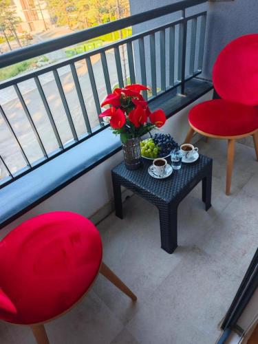 balkon/terras, Apartman Kota Red in Divcibare