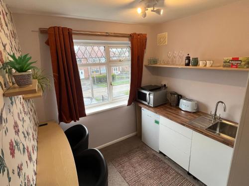 Køkken, Cottingham Upstairs Self-contained Kingsize bedroom in Cottingham