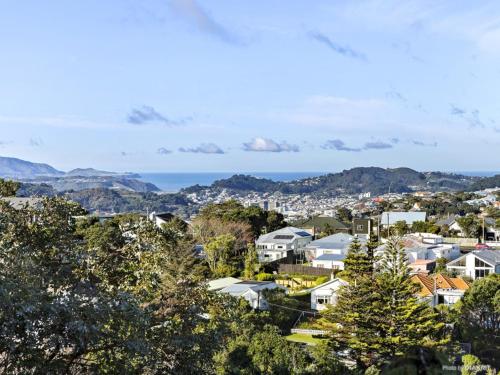 Näkymä ulkoa, Skyline Urban - Entire Apartment with View, Netflix, Nespresso, and Street Parking in Kelburn