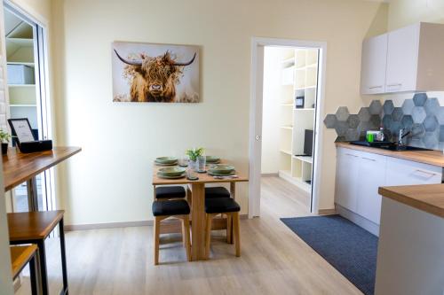 Modernes, klimatisiertes Apartment - Straßburg - Europapark - Rulantica in Willstätt, Deutschland
