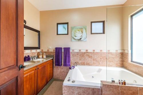 Big Hillside Villa in Potrero with Pool and Panoramic Ocean Views in Potrero