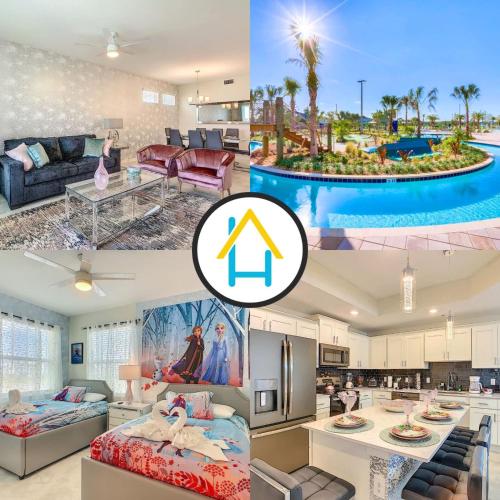 Comfy Lakeview 3BR with 2 Clubhouses & Waterpark – khách sạn tại Hunters Creek