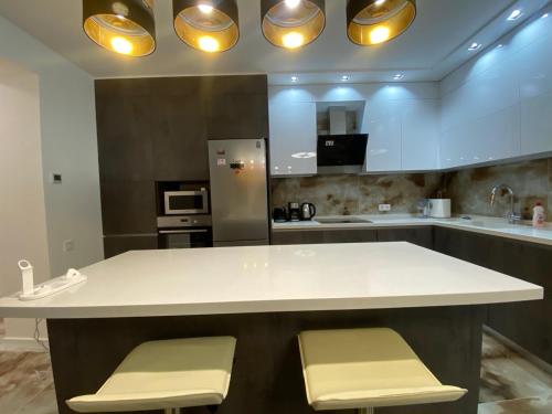 keuken, Квартира премиум класса у побережья 80кв in Chornomorsk