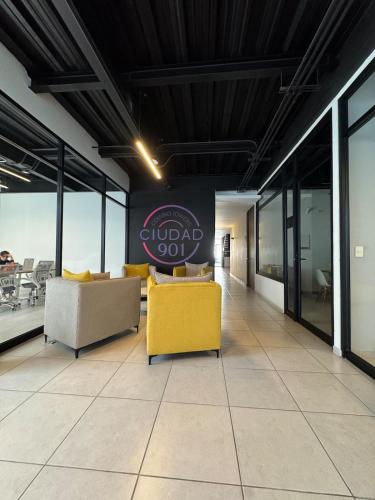Furnished loft in Ciudad Granja with balcony
