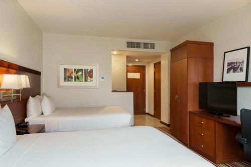 1 double bed