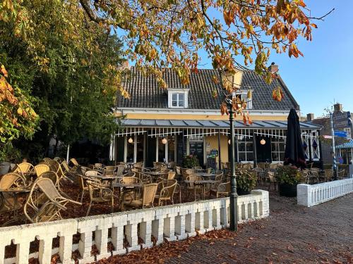 Balkons/terase, Restaurant Hotel Buitenlust in Utrechtse Heuvelrug