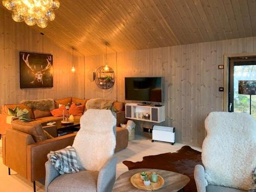 A szálláshely kívülről, Modern Cabin Close To The Ski Slopes In Haglebu in Eggedal