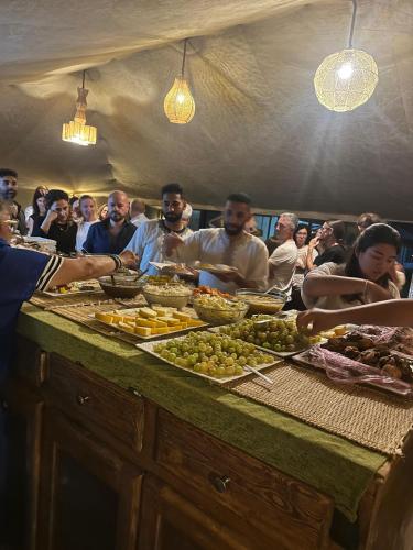 Restauracja, Merzouga Sahara Nights Tents in Merzuga