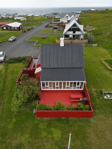 Viesnīcas āriene, Laufás Guesthouse (Laufas Guesthouse) in Hellissandur