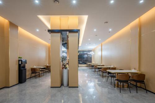 Restaurace, Huahang Hotel-Free Airport Transfer in Guangzhou (Kanton)