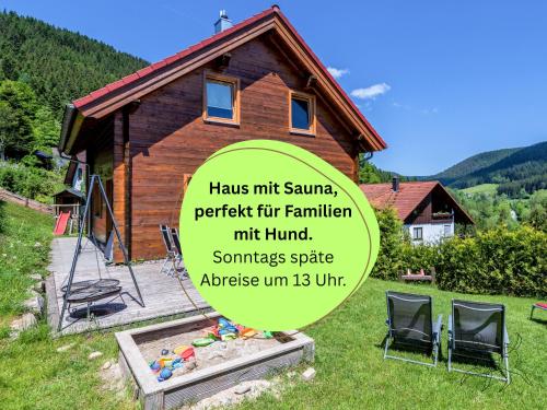 Fronwald: Sauna | Whirlpool | Kamin | eingezäunt in Alpirsbach, Deutschland