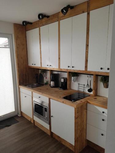 Kitchen, Hafenloft App 1 in Norderney