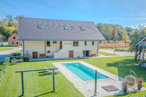 Skats, Vila Trate with Shared Pool and Garden in Krizevci pri Ljutomeru