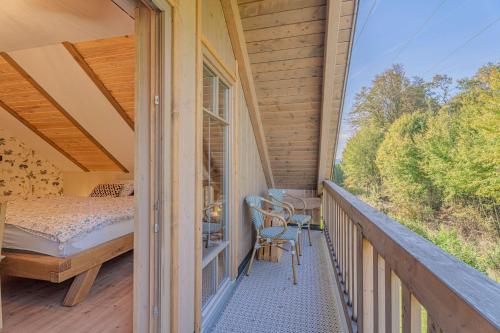 Balkons/terase, Vila Trate with Shared Pool and Garden in Krizevci pri Ljutomeru