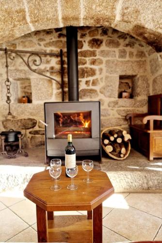 صالة مشتركة/ منطقة التلفزيون, Maison paysanne, proche Aubrac in Laguiole