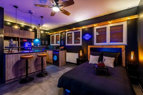Studio Bar Chic & Cosy - Centre Haguenau, Netflix & Wi-Fi fibre in 阿戈諾市中心