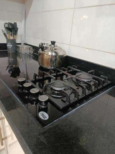 Kitchen, Private home with short lets in Uyo