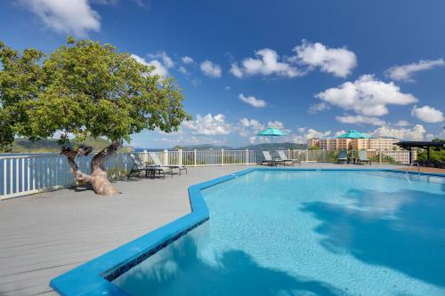 Oceanview retreat at Point Pleasant Resort, USVI in Smith Bay