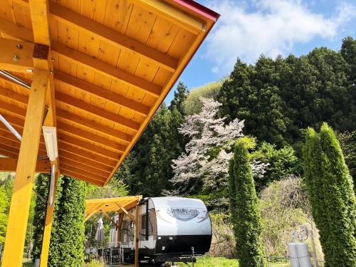 河口湖でアウトドアを楽しむコテージCottage Harvest tree