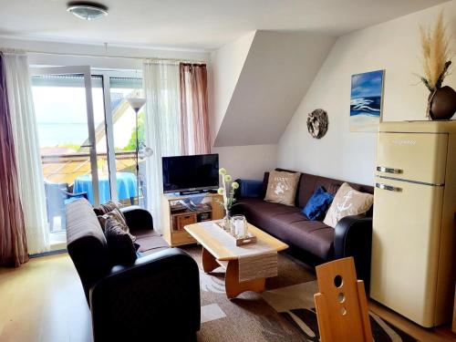 Ferienwohnung Boddenblick Breege - Balkon, Wasserblick, komplette Küche in Breege, Deutschland