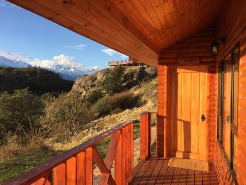 ระเบียง/ชานเรือน, Patagonia Acres Lodge in ปวยร์โต กัวดัล