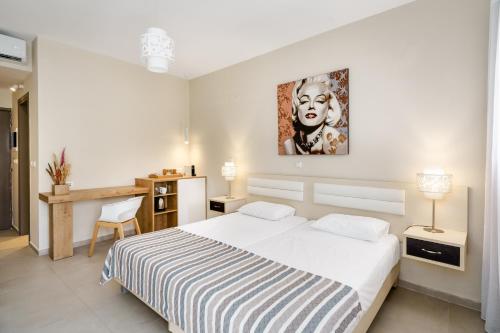 Tweepersoonskamer met 1 of 2 bedden