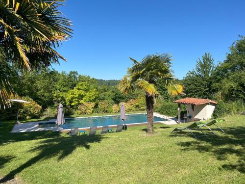 Peldbaseins, Chez Sarrazin in Brossac