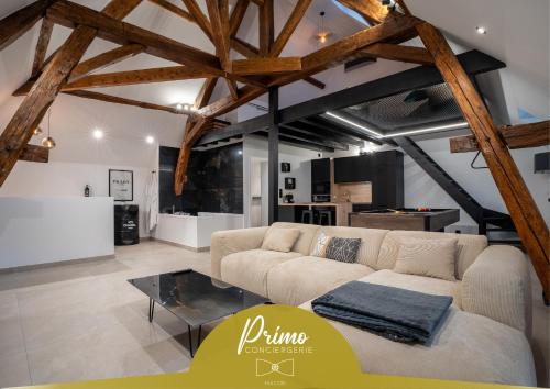 Le Saint-André - Clim - Loft romantique avec Jacuzzi - By Primo - Location saisonnière - Buxy