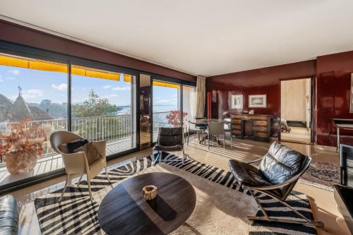 Les Vignes Rouges vue panoramique - Location saisonnière - Thonon-les-Bains