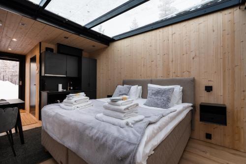 Aurora Igloo Village Yllas Luna Suite - Hot Tub in Rämeänniemi
