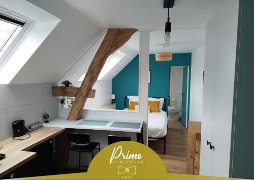 Évasion urbaine studio moderne à Chalon - By Primo - Location saisonnière - Chalon-sur-Saône