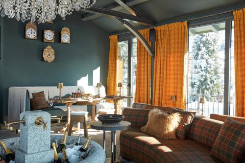 酒吧/高級酒吧, Grand Hotel Soleil d'Or in 梅婕芙市中心