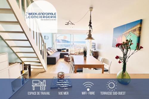 Vue d'Opale - Appartement vue mer Stella-Plage - Location saisonnière - Cucq