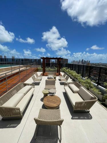 Melhores Flats - Encanto a 5min da praia de Tambaú – khách sạn tại Trung tâm Thành phố Joao Pessoa