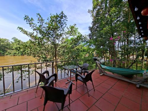 남깟티엔 Cát Tiên Riverside (Cat Tien Riverside) 게스트하우스 수영장